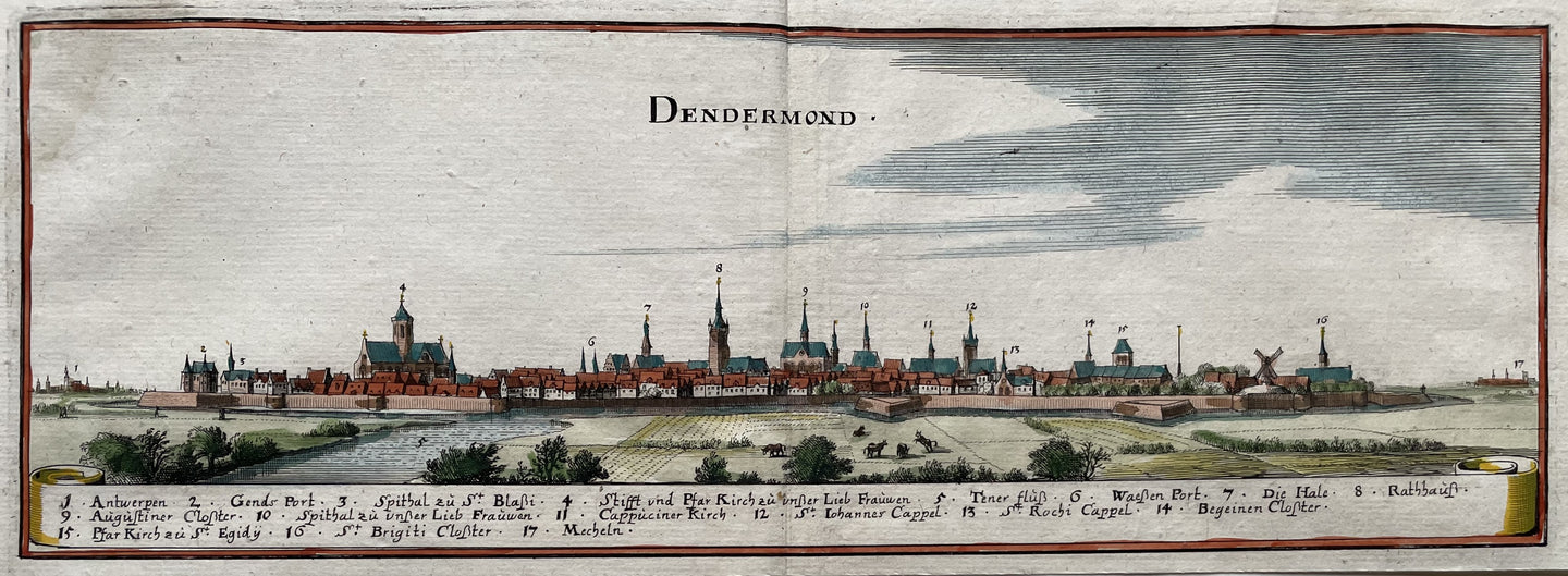 België Dendermonde Belgium - C Merian - 1659