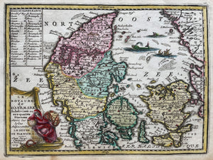 Denemarken Denmark - Jacques Chiquet - 1719