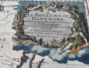 Denemarken Denmark - Alexis Hubert Jaillot / Nicolas Sanson - 1692
