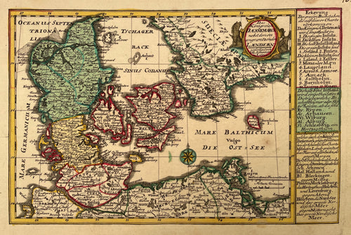 Denemarken Denmark - JC Schreibern - 1749