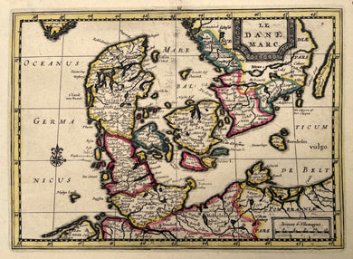 Denemarken Denmark - Pieter van der Aa - circa 1714