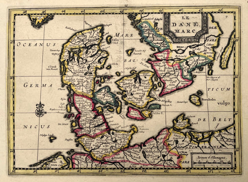 Denemarken Denmark - Pieter van der Aa - circa 1714