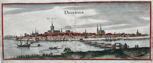 Deventer - C Merian - 1659