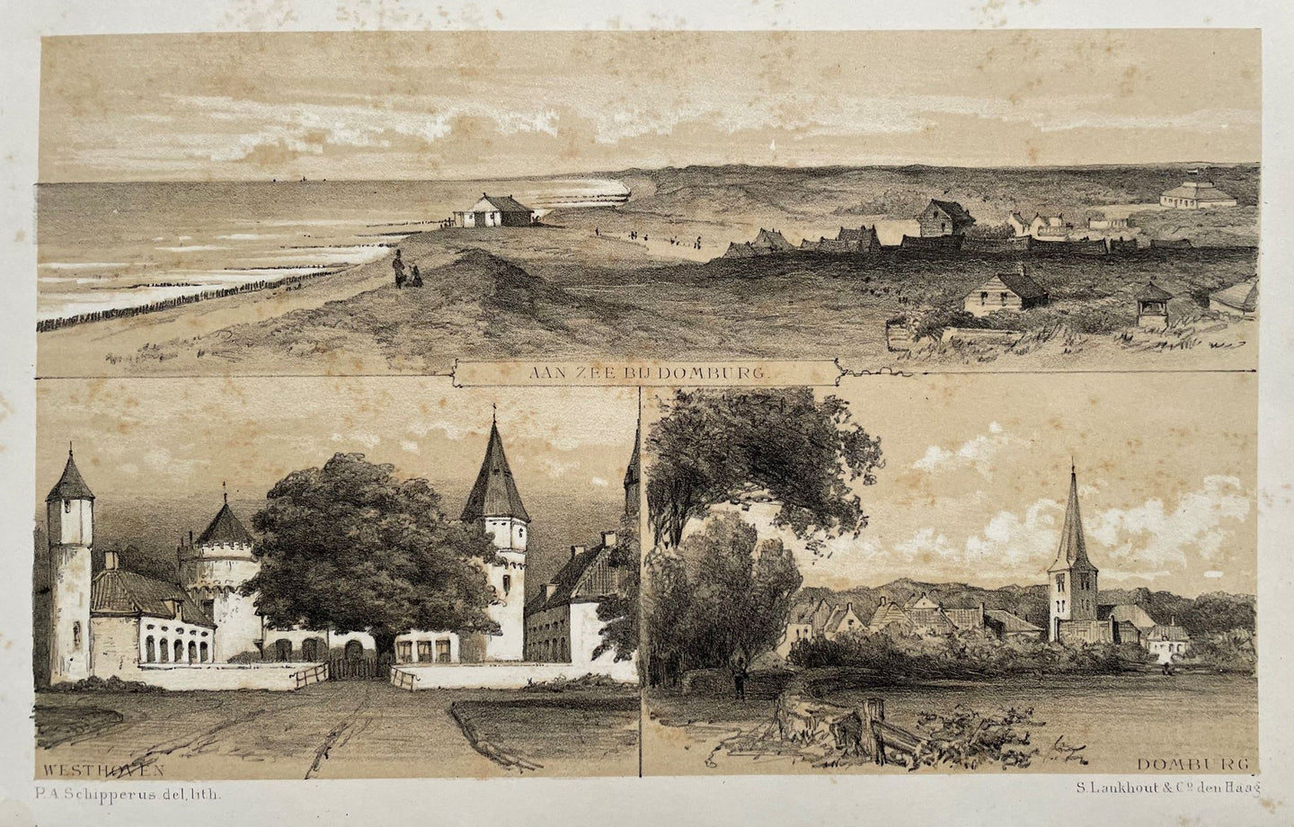 Domburg - PA Schipperus / Lankhout & Co - circa 1879