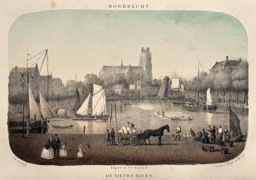 Dordrecht - PWM Trap / JC Loman jr - 1857