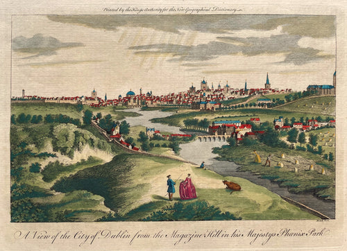 Ierland Dublin British Isles Ireland - Th Bankes - ca 1780