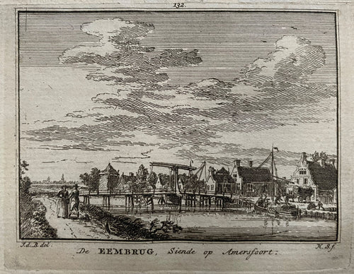 Eembrugge (Amersfoort) - H Spilman - ca. 1750