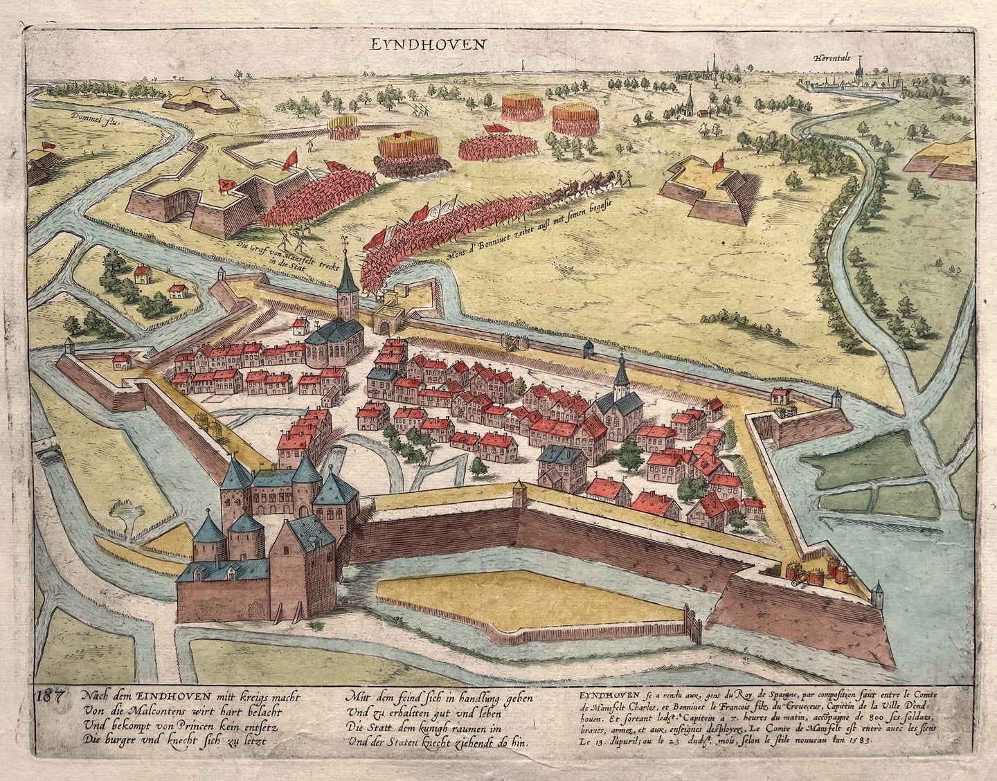Eindhoven - Frans Hogenberg - 1596