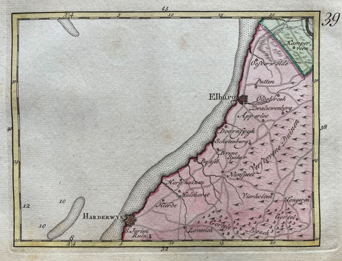 Gelderland Harderwijk / Elburg / Nunspeet - C en JC Sepp - 1773