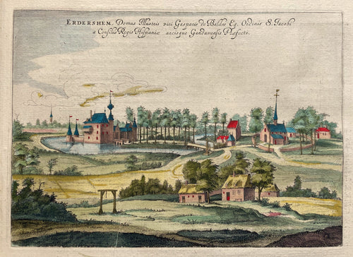 België Herdersem (Aalst) Belgium - J Blaeu - 1649