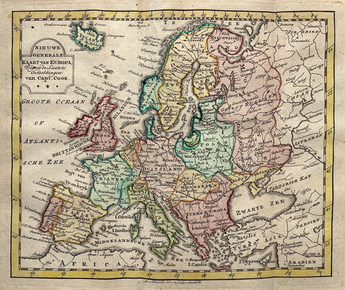 Europa Europe - JB Elwe & DM Langeveld - 1786