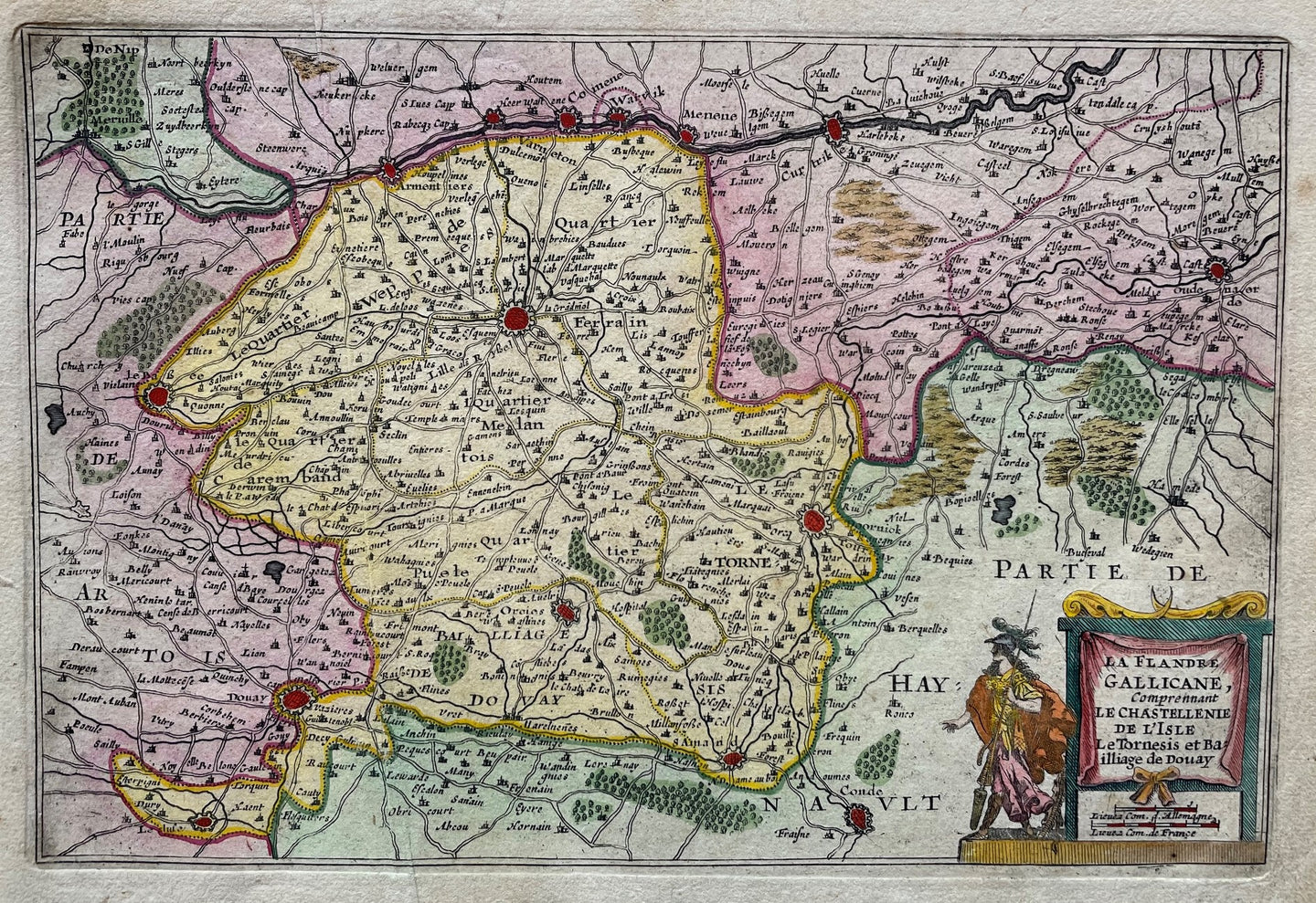 Frankrijk Frans-Vlaanderen Lille France - JA Colom - 1660