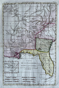 Verenigde Staten Louisiana en Florida United States - G Raynal / R Bonne - 1780