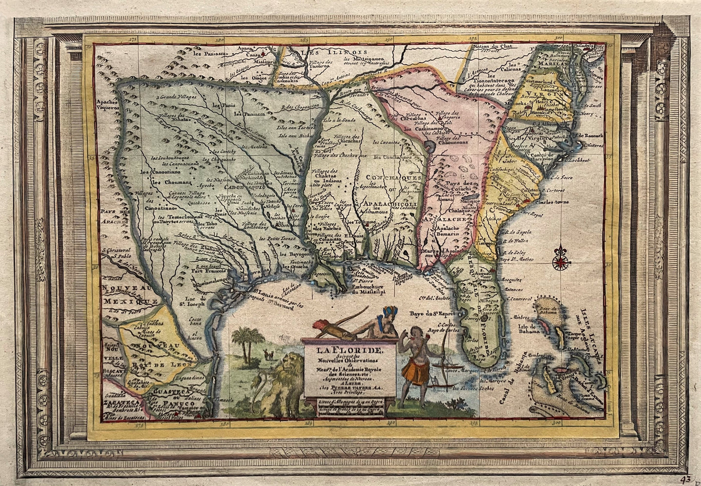 Verenigde Staten Florida Louisiana Texas United States - Pieter van der Aa - 1713