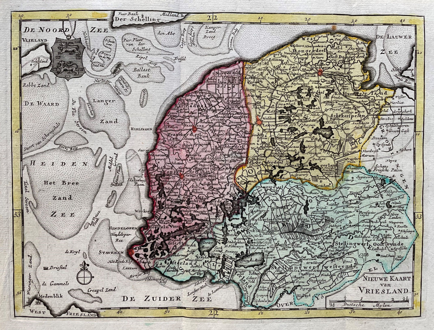 Friesland - JB Elwe & DM Langeveld - 1786