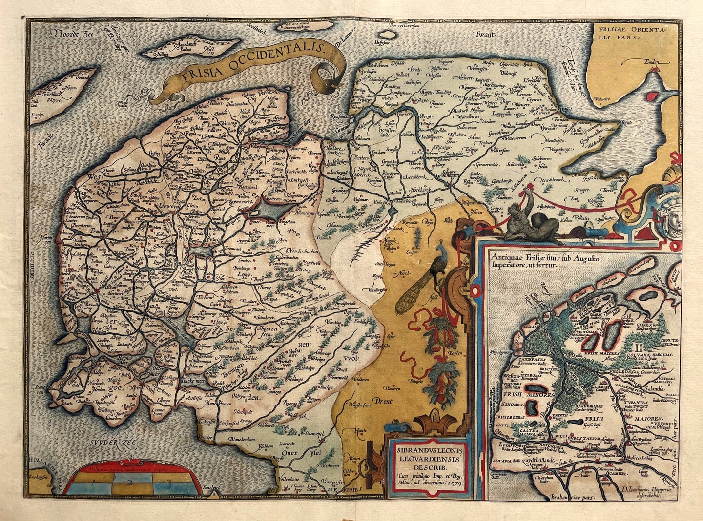Friesland - A Ortelius - 1598