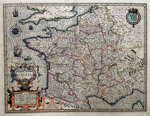 Frankrijk France - J Hondius - 1619