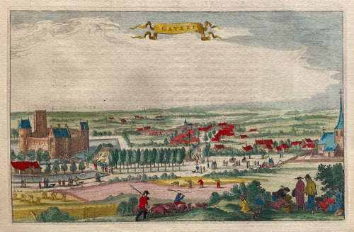 België Gavere Belgium - J Blaeu - 1649