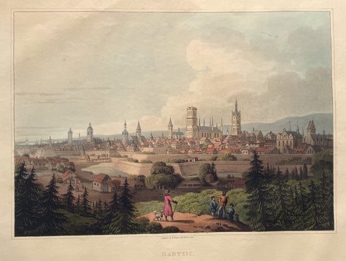 Polen Gdansk Danzig Poland - R Bowyer - 1816