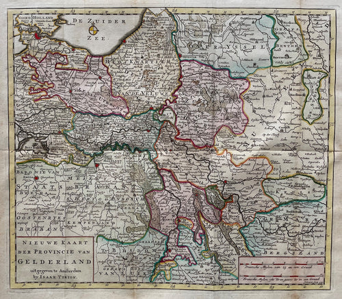 Gelderland - I Tirion / J Keizer - circa 1750