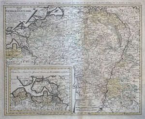 Brabant Noord-Brabant Limburg Zeeuws-Vlaanderen generaliteitslanden - FL Güssefeld - 1788