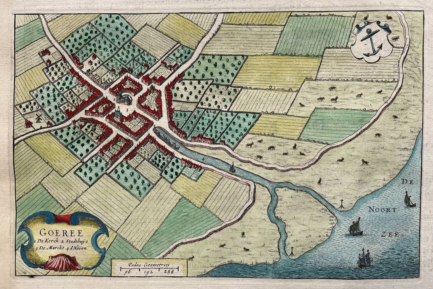Goedereede - Joan Blaeu - 1649