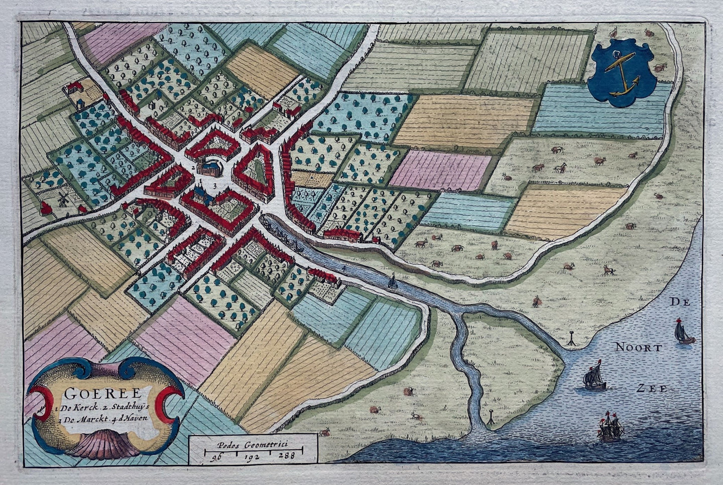 Goedereede - Joan Blaeu - 1649