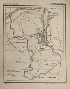 Goes - Kuijper / Suringar - 1867
