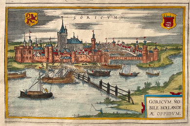 Gorinchem Aanzicht - G Braun & F Hogenberg - ca. 1585
