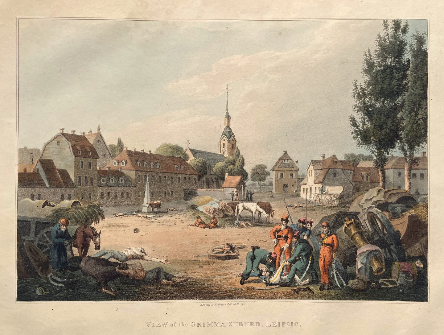 Duitsland Grimma Germany - R Bowyer - 1816