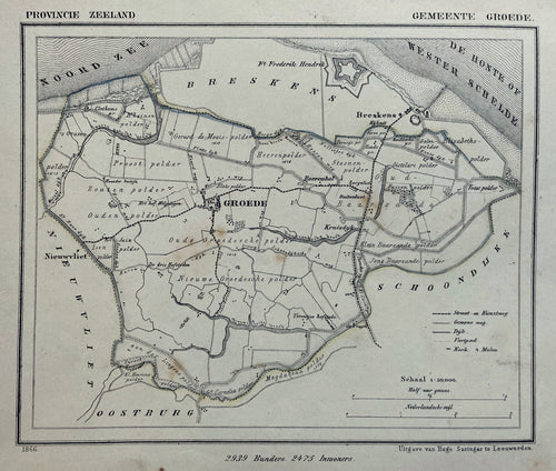 Groede - Kuijper/Suringar - 1867