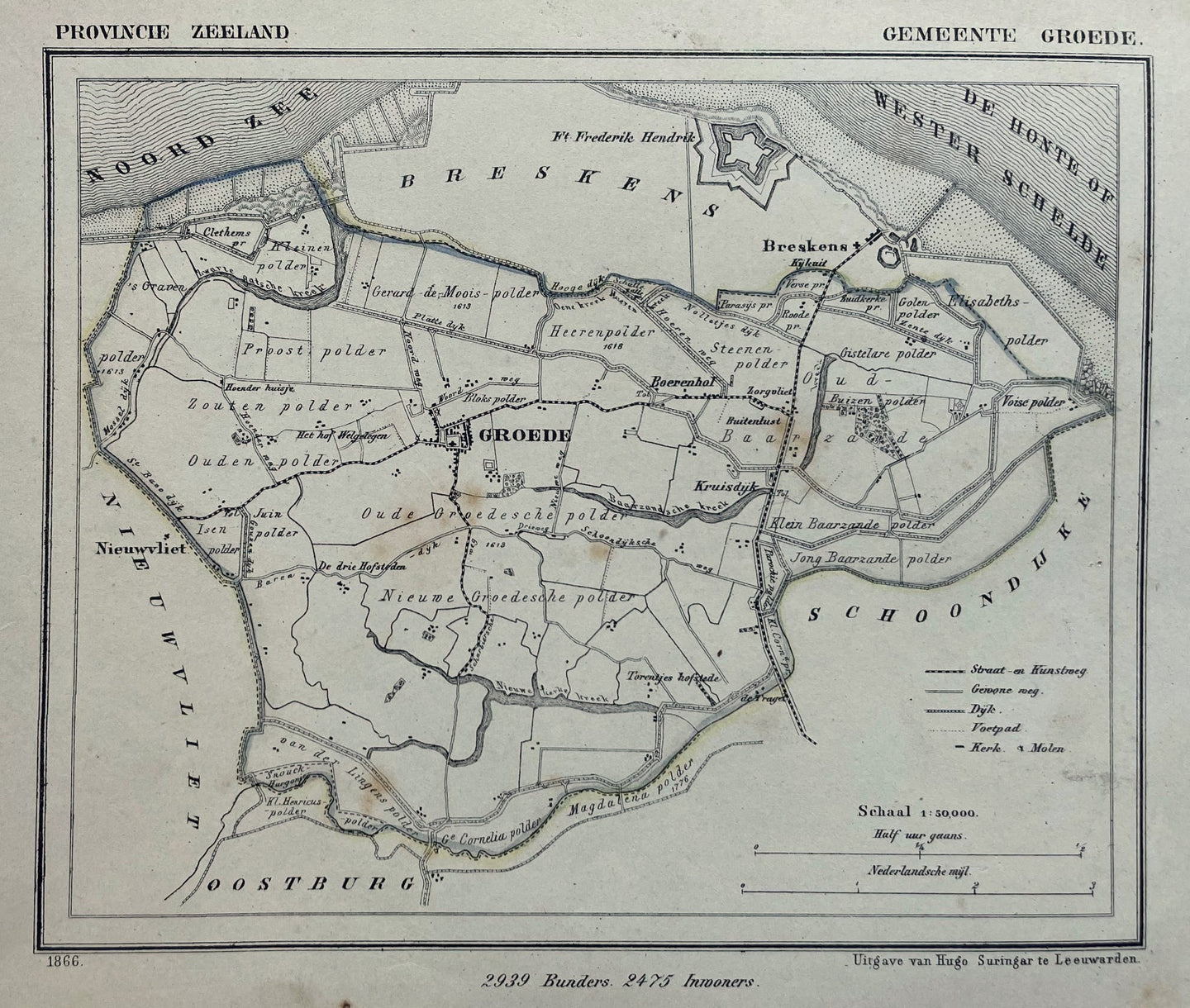 Groede - Kuijper/Suringar - 1867