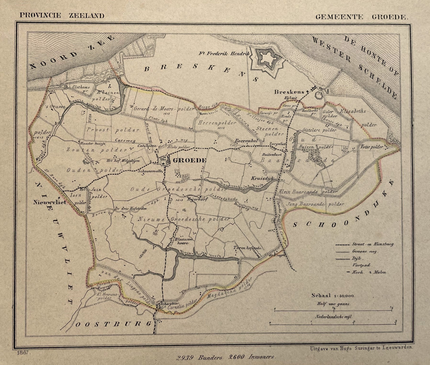 Groede - Kuijper/Suringar - 1867