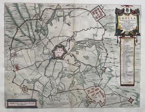 Groenlo Beleg en verovering 1627 - J Blaeu - 1649