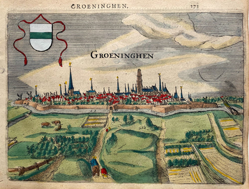 Groningen - J Jansz / L Guicciardini - 1613