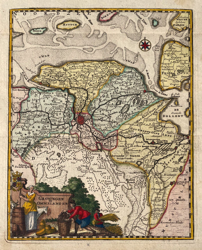 Groningen - H de Leth - 1740