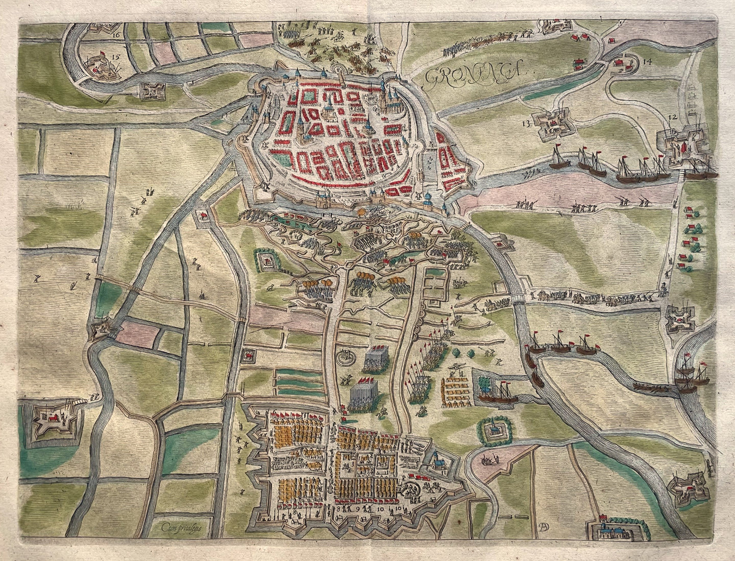 Groningen - JJ Orlers & H van Haestens - 1610