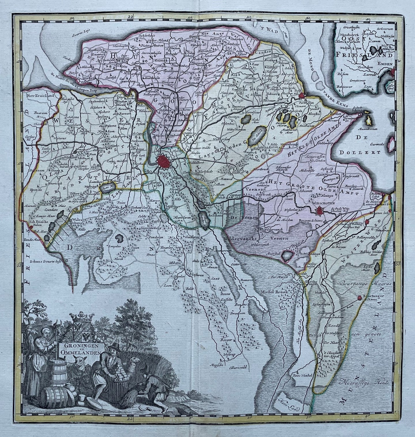Groningen - I Tirion - 1753