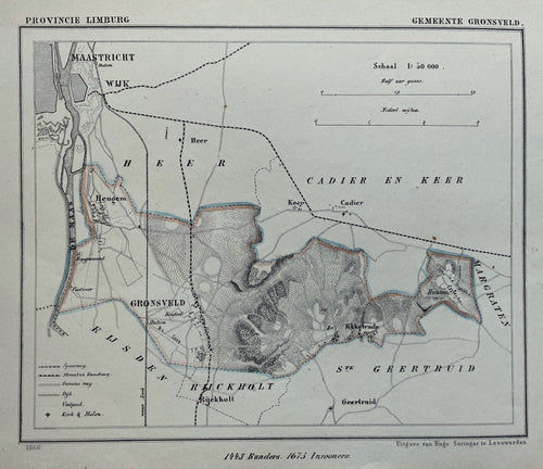 Gronsveld - Kuijper / Suringar - 1866