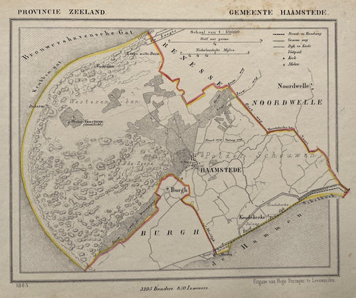 Haamstede - Kuijper / Suringar - 1865