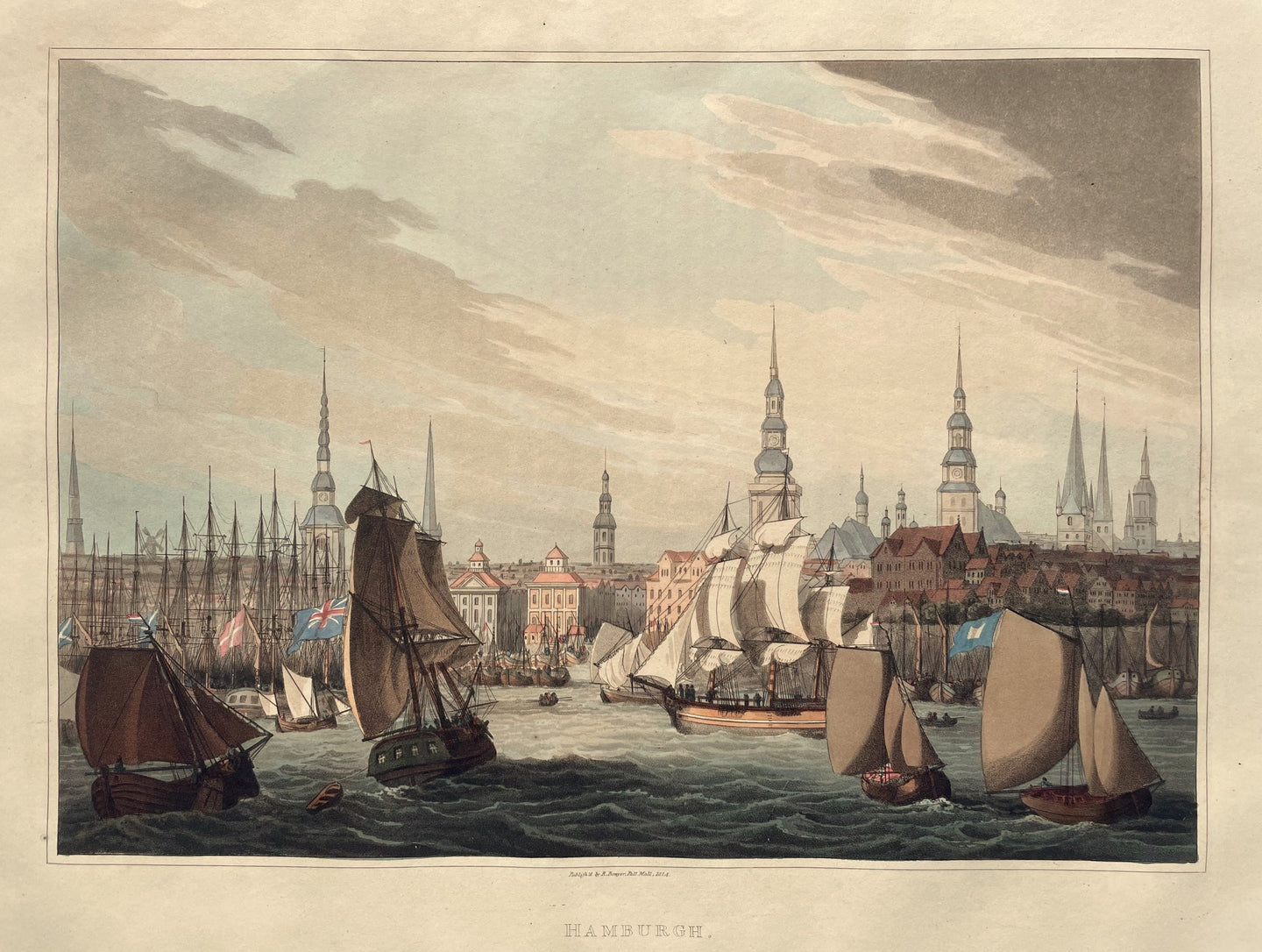 Duitsland Hamburg Germany - R Bowyer - 1816