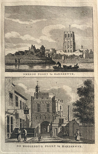 Harderwijk Twee gezichten op een blad - KF Bendorp - 1793