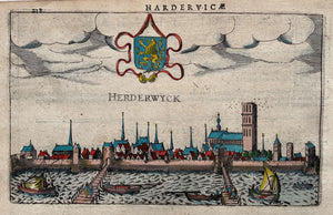 Harderwijk - J Jansz / L Guicciardini - 1616