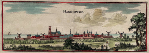 Harderwijk - C Merian - 1659