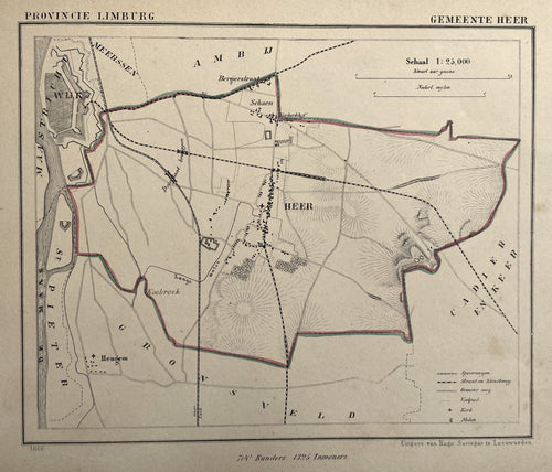 Maastricht Heer - Kuijper / Suringar - 1866