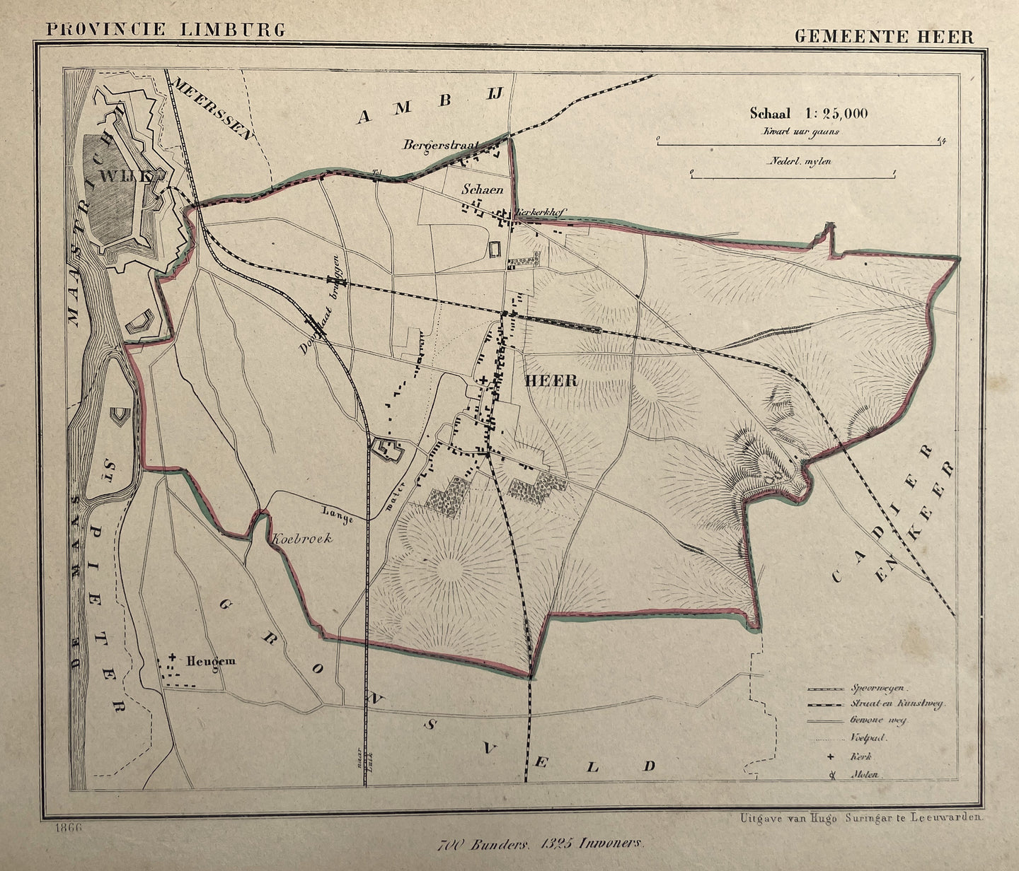 Maastricht Heer - Kuijper / Suringar - 1866