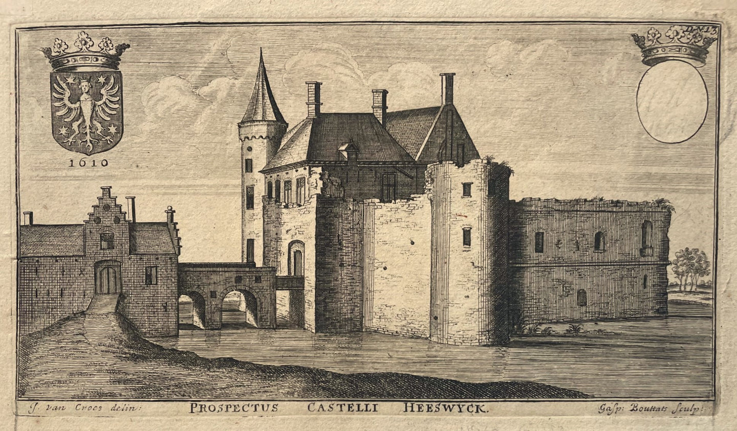 Heeswijk Kasteel - C Bouttats / J le Roy - 1730