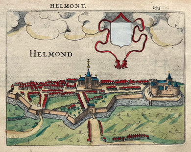 Helmond Profielgezicht - J Jansz / L Guicciardini - 1613