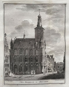 Heusden Stadhuis - Adolf van der Laan Abraham de Haan - 1743