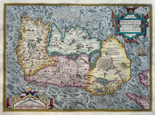Afbeelding in Gallery-weergave laden, Ierland British Isles Ireland - A Ortelius - 1587
